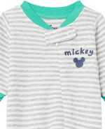 Amazon Essentials Disney l Marvel l Star Wars Unisex Babies' Cotton Footed Sleep and Play, Multipacks - Image 2